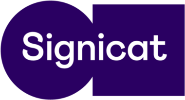 Logo der Signicat GmbH Logo der Signicat GmbH